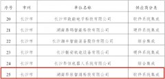 华辰智通入选《湖南省智能制造系统解决方案供应商推荐目录（第二批）》名单