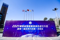 热烈祝贺湖南省智能制造协会正式成立！