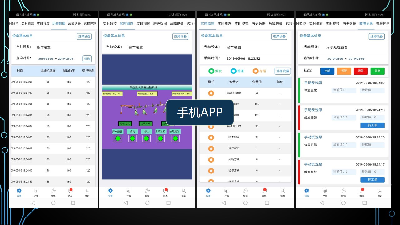 手机控制plc的APP